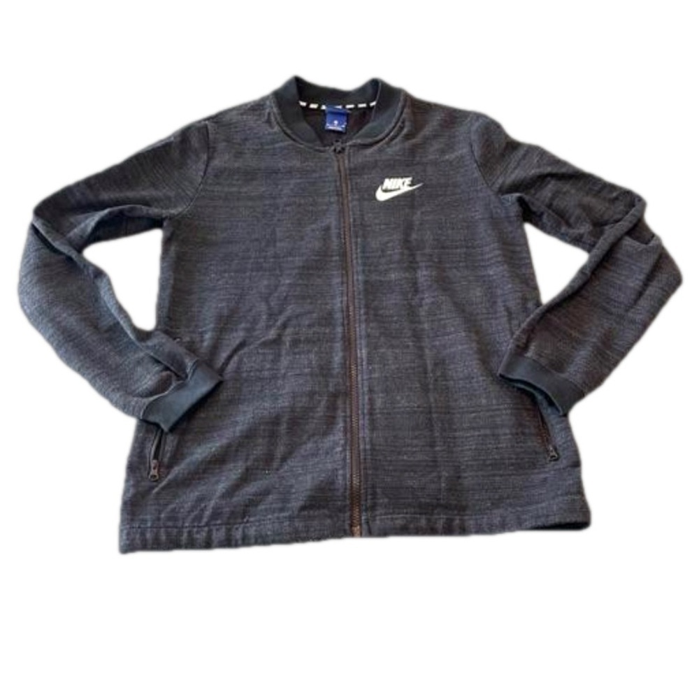 NIKE Full Zip Black Size Medium